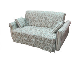 Модный диван-кровать с подлокотником на механизме «аккордеон»