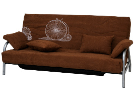 Молодежный удобный диван с подлокотниками